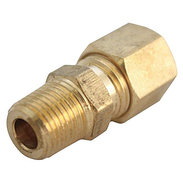 Homeplus+ ATC 3/16 in. Compression in. X 1/8 in. D MPT Brass Connector 6JC120110701012 - main
